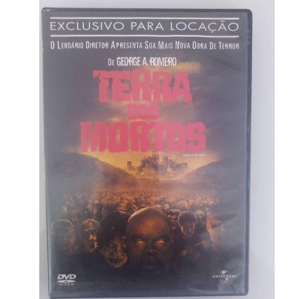 Terra dos mortos - George a romero - dvd