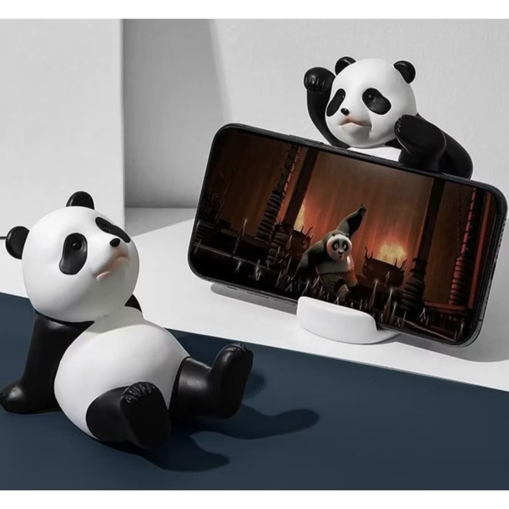 SUPORTE DE CELULAR PANDA, HUSKY SIBERIANO E CACHORRO AMARELO