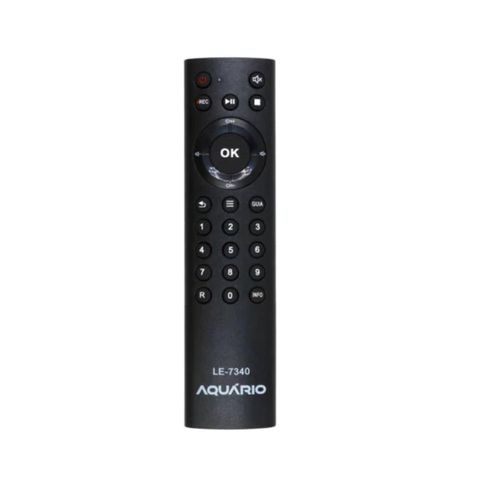 controle remoto compatível conversor digital Aquário DTV-9000-9199/7340