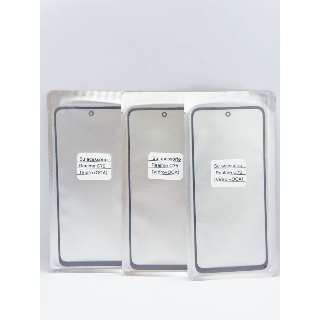 Vidro Tela Sem Touch De Realme C75/C75X(Vidro+Oca) em Oferta na Shopee