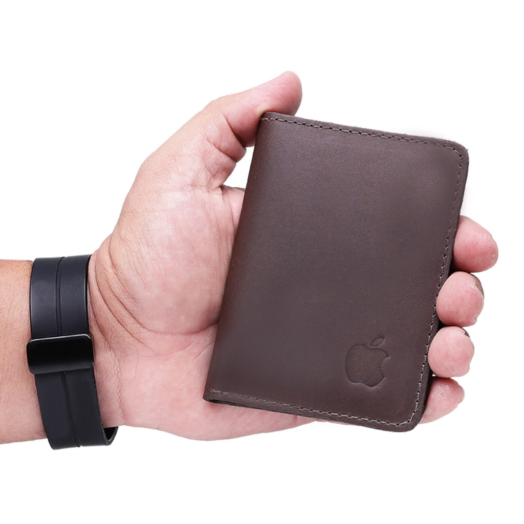 Carteira Porta Cartão CNH RG Personalizada em Couro Legítimo Apple Pronta Entrega com Envio Imediato