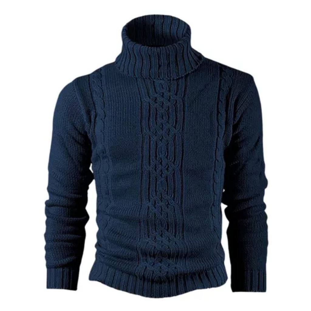 Cacharrel Tricot Lã Masculina Canelada SS: 818 em Oferta na Shopee