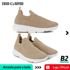 Tênis Comfortflex Knit Elastic Slip On Feminino Original Com Nota Fiscal e Garantia