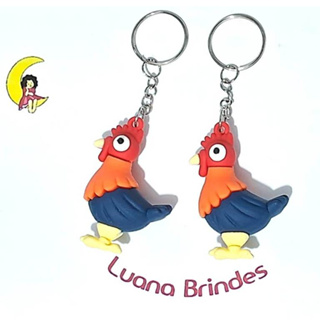 Chaveiro Galo Hei Hei 3d Emborrachado Pacote com 2 Unidade em Oferta na Shopee