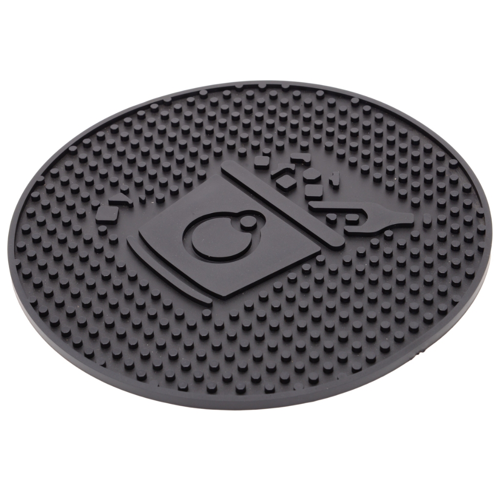 Apoio Balde Gelo Bar Mat Porta Copo Cerveja Escorredor Pub