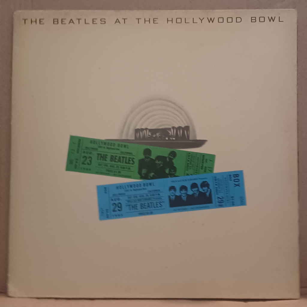 LP Disco De Vinil The Beatles - At The Hollywood Bowl - LP VG+ Capa Dupla VG+ Ler Descrição