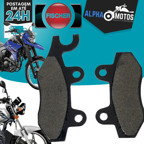 Pastilha Dianteira Fischer Yes 125 Xtz 125 Xtz 250 Lander Tenere Xtz 750 Super Tenere