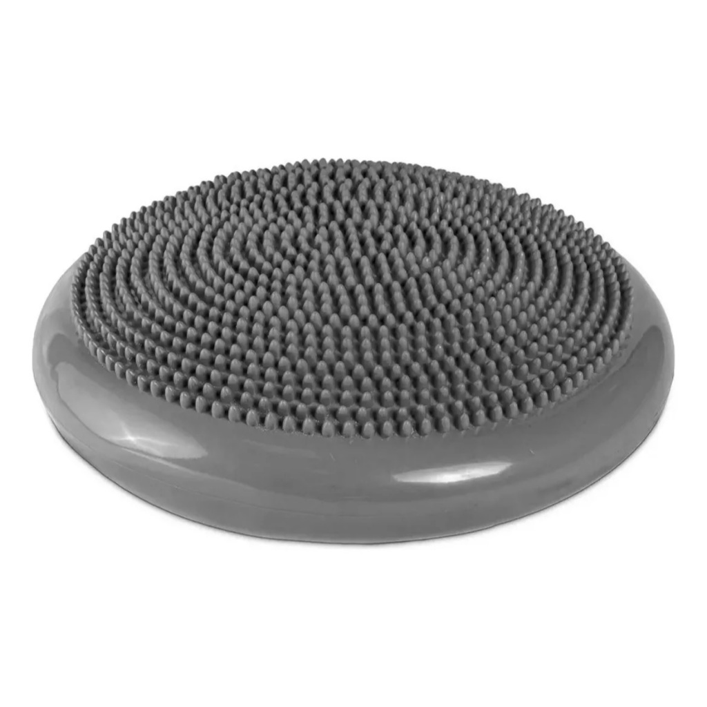 Disco De Equilíbrio Inflável Yoga Pilates Fisioterapia - Cinza em Oferta na Shopee