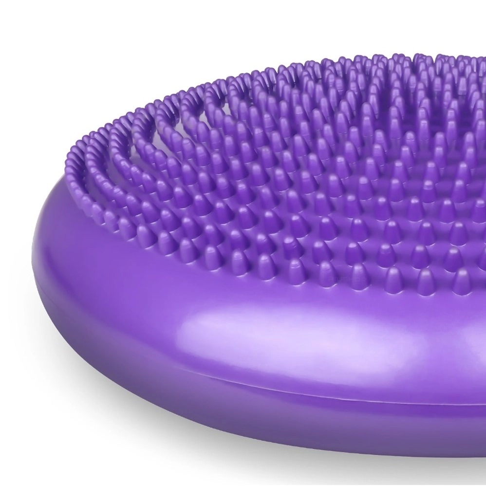 Disco De Equilíbrio Inflável Yoga Pilates Fisioterapia - Roxa Ac Descontos em Oferta na Shopee