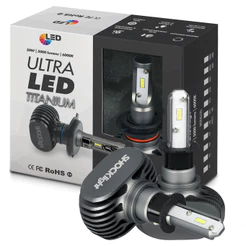 KIT LAMPADA ULTRALED TITANIUM 6000K 12V 50W 5000LM SHOCKlight