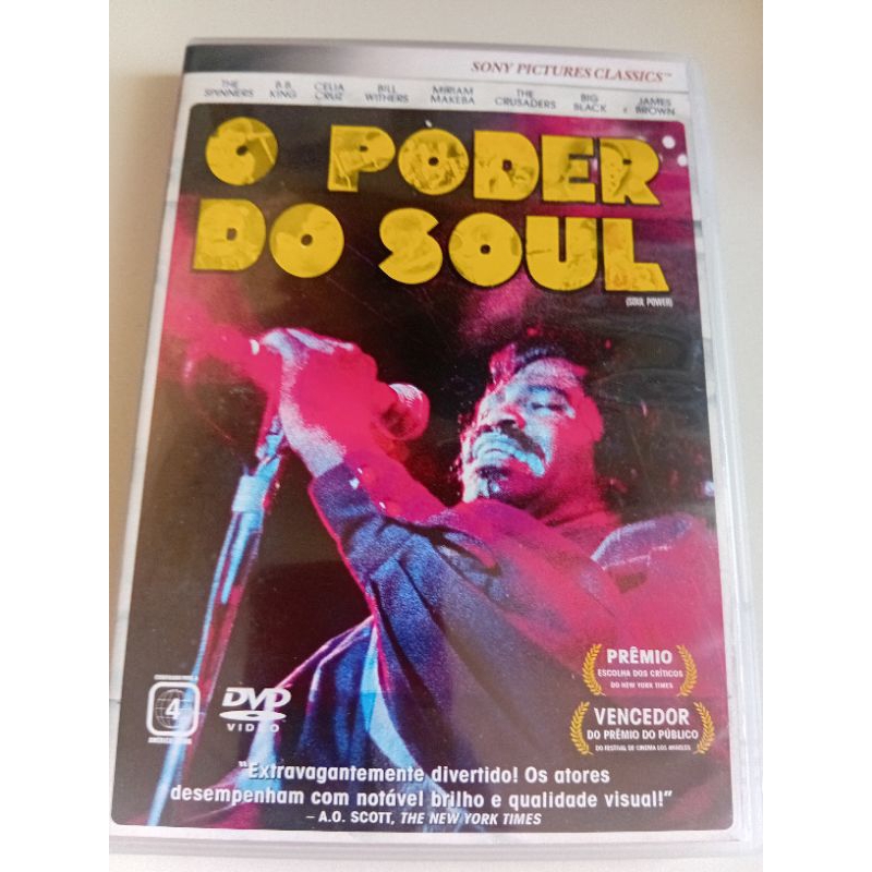 DVD filme o poder do soul ótimo estado mídia e capa