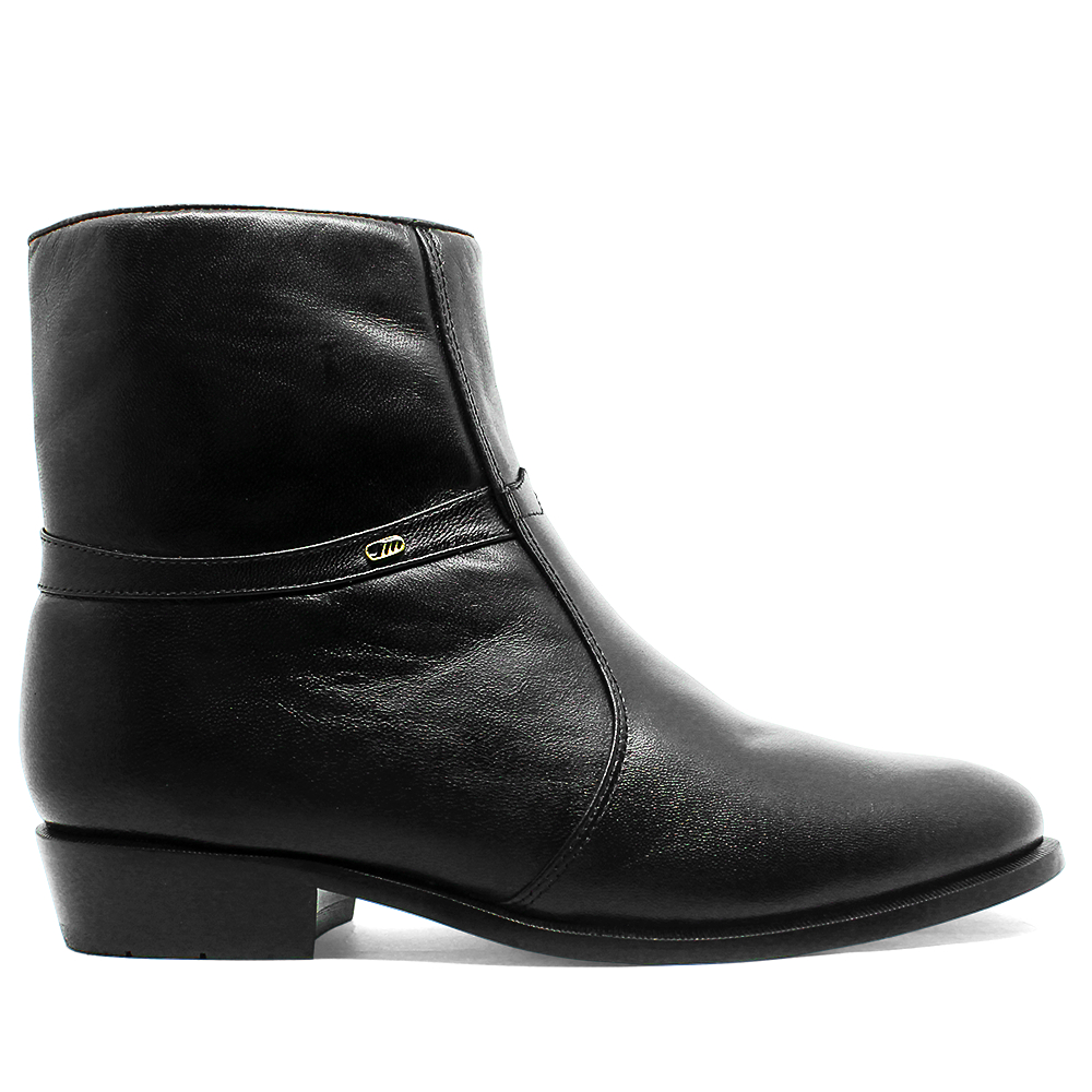 Bota Masculina Social Botina Di Ferutti Cano Alto Couro 210