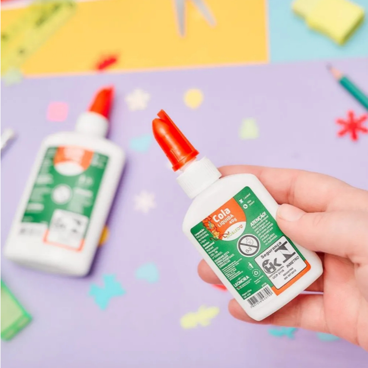 Cola Branca Liquida 40g Leo&Leo