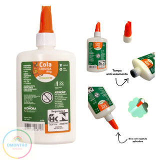 Cola Branca Liquida 90g Leo&Leo