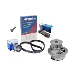Kit Correia Dentada Tensor Válvula Termostática Bomba D'água Cobalt Corsa Meriva Montana Spin 1.8 8v