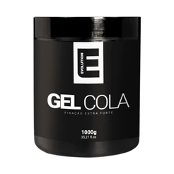 GEL COLA 1KG EVOLUTION BARBER - GEL FIXADOR EXTRAFORTE PARA CABELO