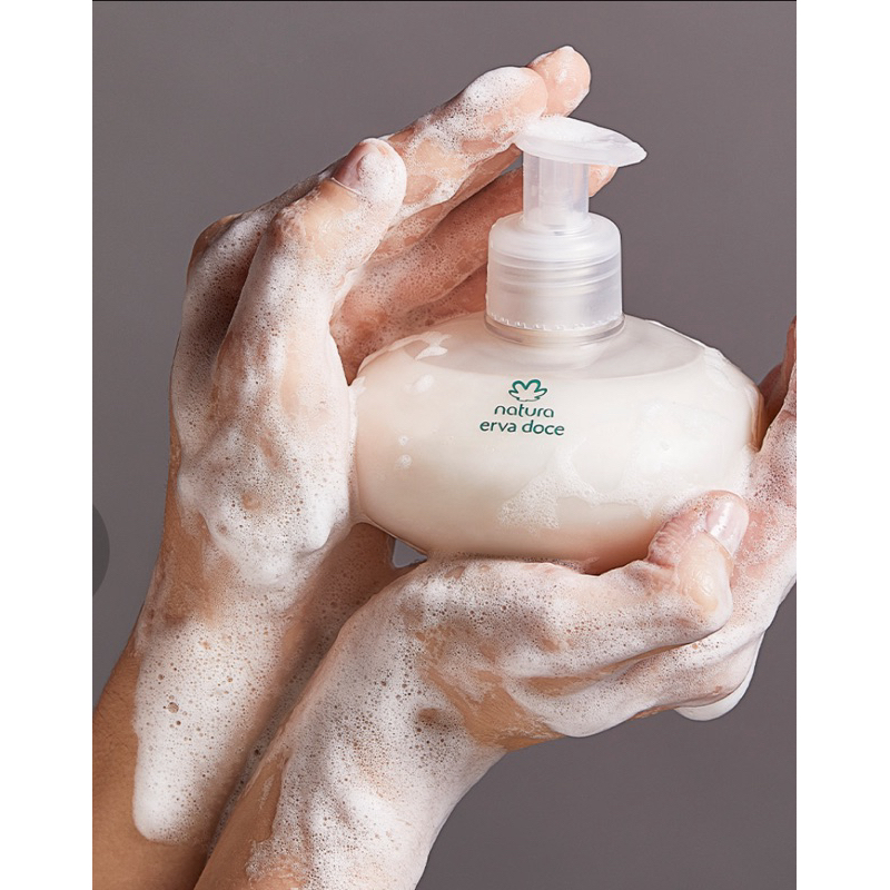 Natura sabonete líquido mãos erva doce 250ml