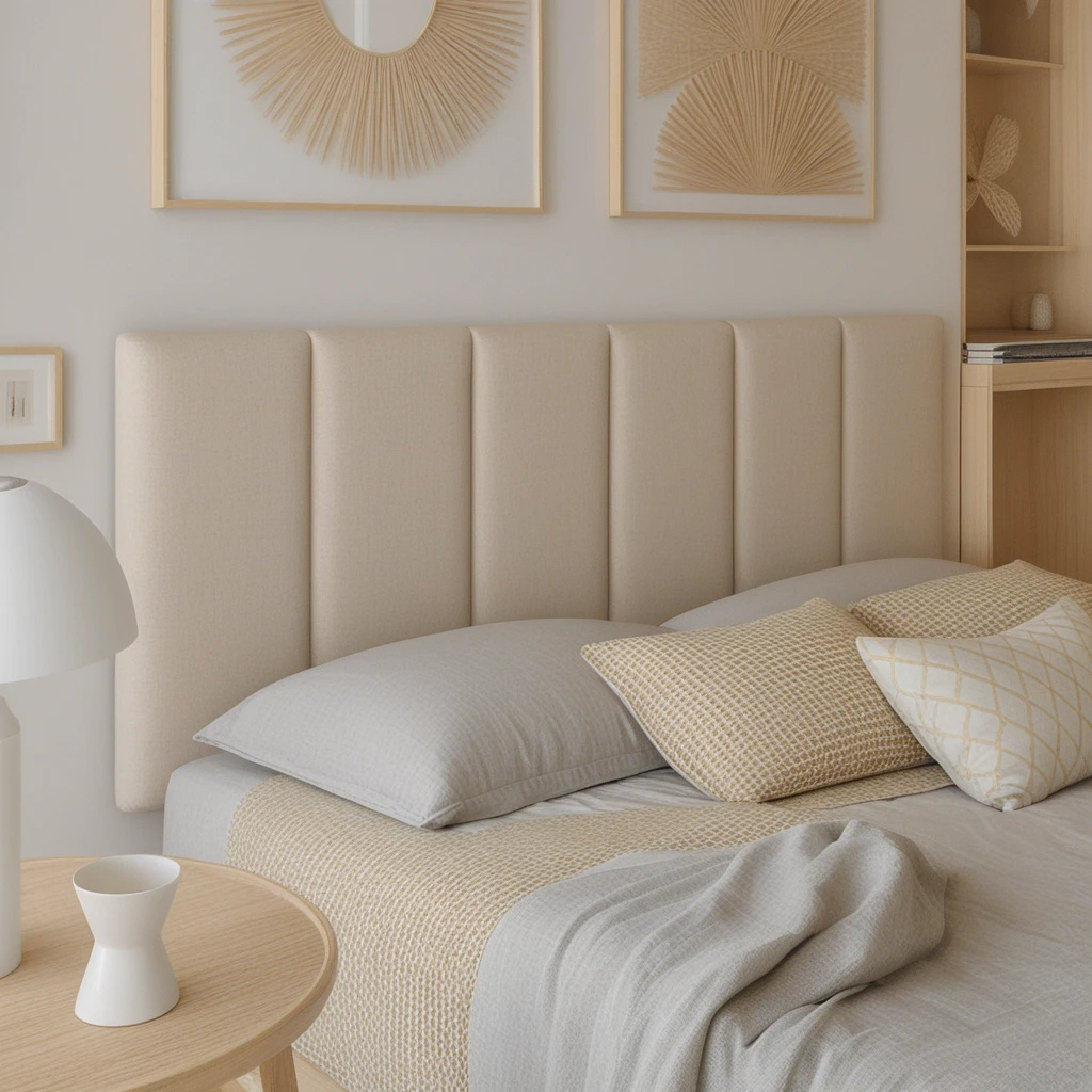 Cabeceira Cama Box Modular Estofada Painel Decorativo Placas 20x45cm Dubai Fácil Instalação em Oferta na Shopee