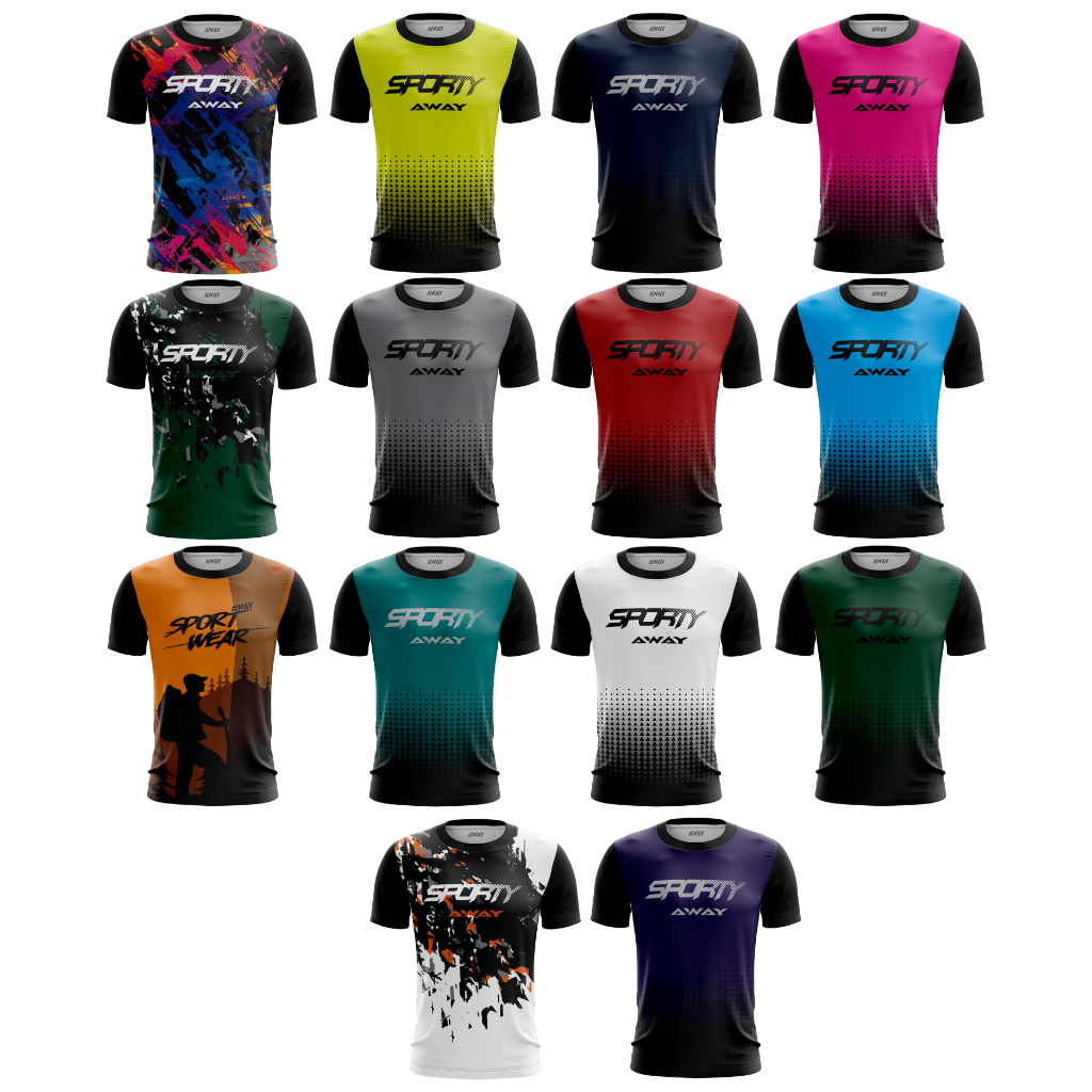 Camisa Dry Fit Premium Esportiva CrossFit  Academia / Treino / corrida / caminhada / Camiseta Casual com proteção UV 50+ em Oferta na Shopee