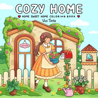 COZY HOME Desenhos Para Colorir em Oferta na Shopee