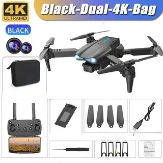 Dli E99 Dobrável Quadcopter Drone Dual Câmera 4k Profissional 1 Bateria