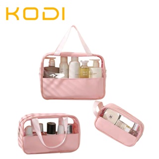 KIT 3 Necessaire Bolsa Portátil Transparente Para Viagem Cosméticos Produtos De Higiene Pessoal-Q3 em Oferta na Shopee