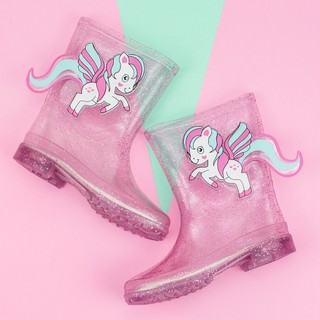 Galocha Feminina Infantil Confortável Unicórnio Criança Brilho Lançamento Promoção Original Camin em Oferta na Shopee