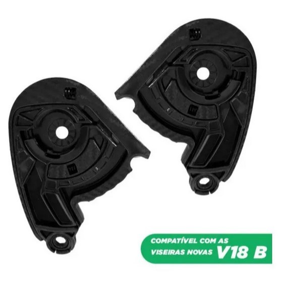 KIT REPARO SUPORTE VISEIRA ASX EAGLE DRAKEN V18B em Oferta na Shopee