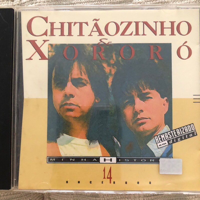 Cd Chitãozinho & Xororo - Minha História Ótimo