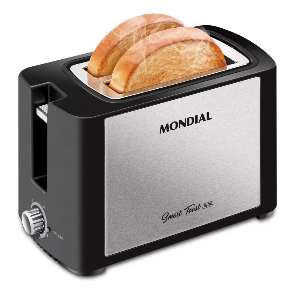 Torradeira Elétrica Mondial T-13 Tostador Pão De Forma 800W 220V