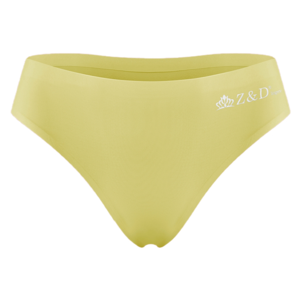 Z&D Lingerie Calcinhas Sem Costura Corte Laser Lisa Fio Dental 536