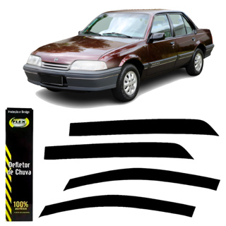 Calha defletor De Chuva Monza Tubarão 1982 A 1996 4 Portas em Oferta na Shopee