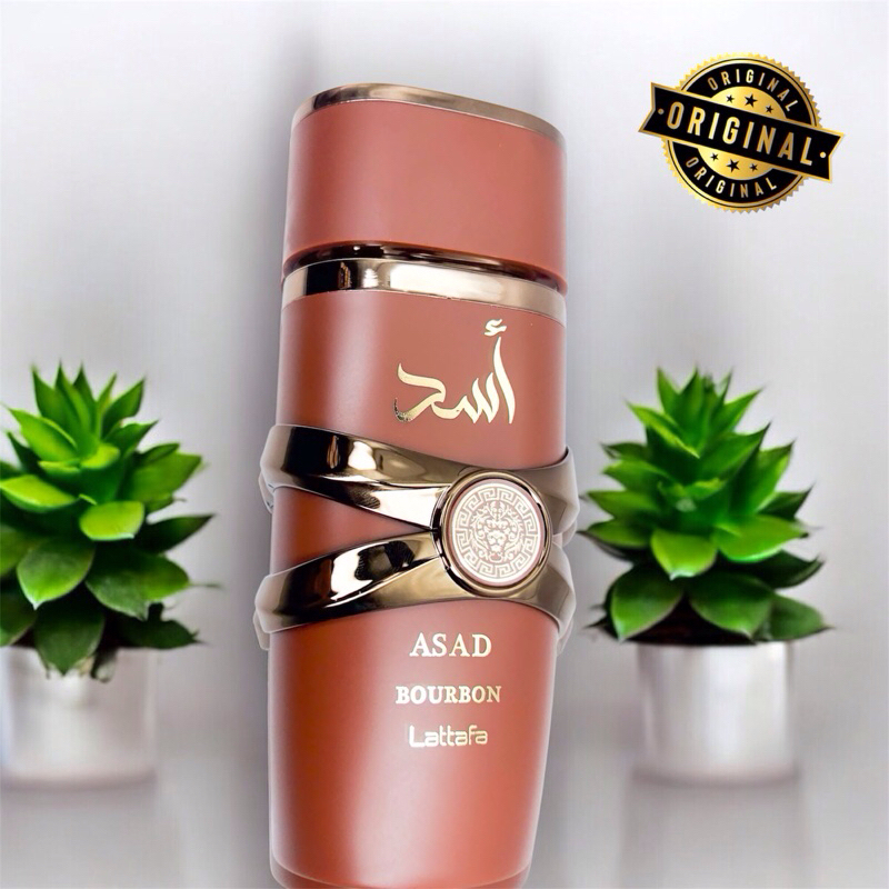 Perfume Árabe Lattafa Asad Bourbon Masculino Eau de Parfum 100ml –  Oriental Amadeirado, Longa Duração 100% ORIGINAL