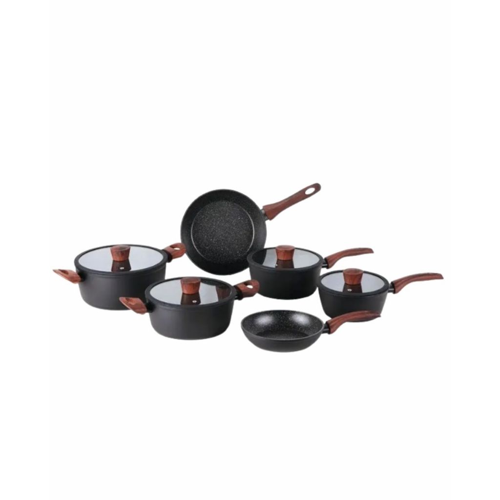 Jogo de Panelas Ceramic Life 6 Peças Sirius Antiaderente em Oferta na Shopee