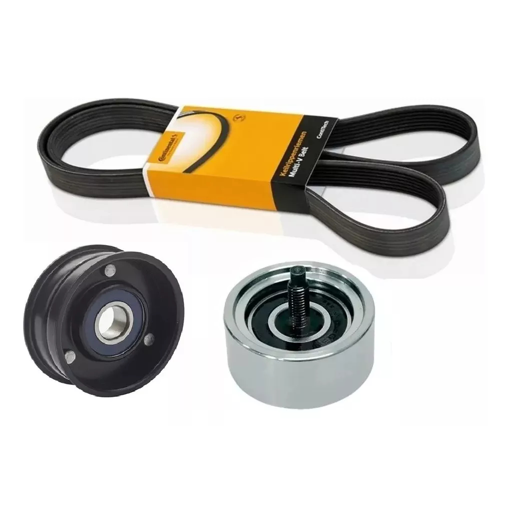 Kit Correia + Polias Alternador Chevrolet Corsa Meriva Montana 1.4 1.8 Completo com ar condicionado e direção hidráulica