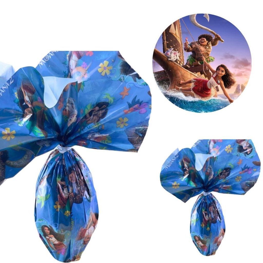 25 FOLHAS PARA OVOS DE PÁSCOA MOANA 2 69x89 LICENCIADA CROMUS - Stationery