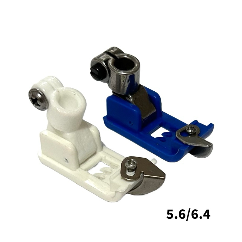 Calcador Galoneira Teflon 6.4/5.6mm Com Guia Movel