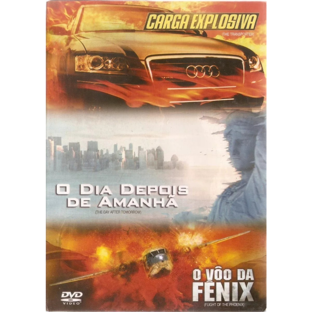 Box Carga Explosiva/ O Dia Depois De Amanhã/ O Vôo Da Fênix