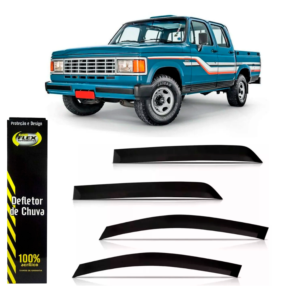 Defletor Calha De Chuva d-20 D20 D10 C10 85 A 97 4 Portas em Oferta na Shopee