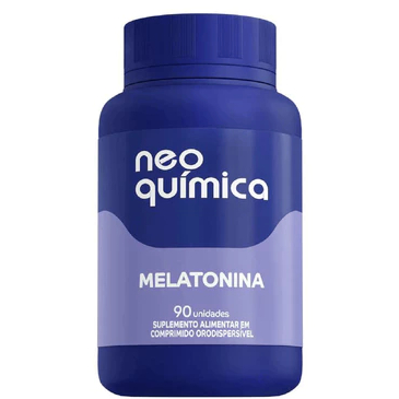 Melatonina Neo Química 90 Comprimidos Orodisperiveis (sabor maracuja)