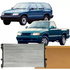 Radiador Visconde Gm S10 2.2 8v Sem Ar 1996 2011