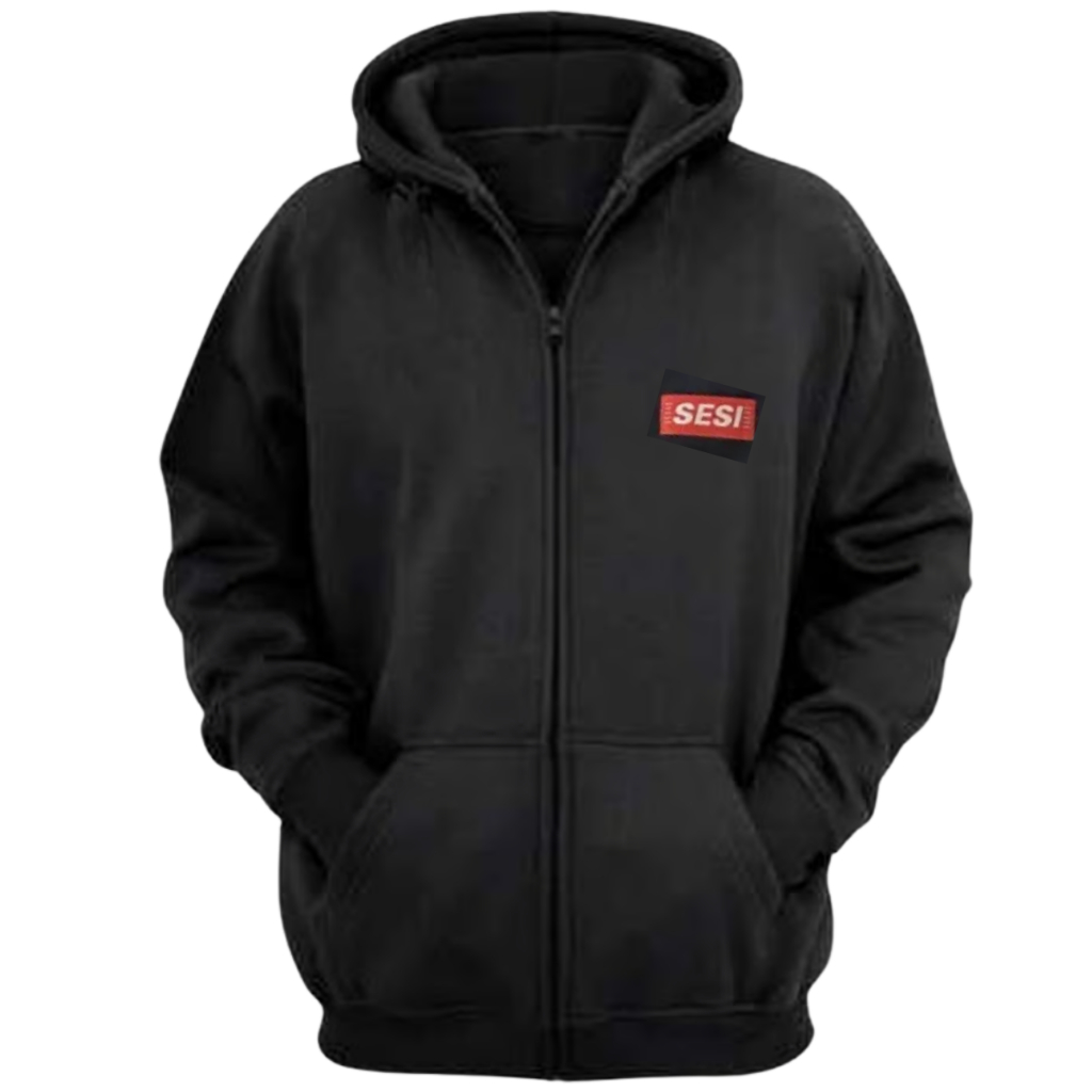 BLUSA SESI,  AGASALHO UNISEX, COM LOGO BORDADO em Oferta na Shopee