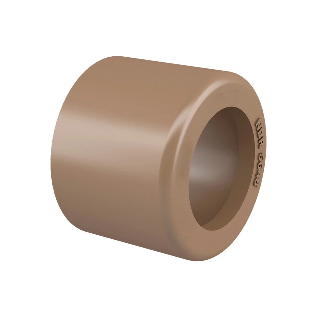 Bucha Redução Soldável Curta 25x20mm Marrom