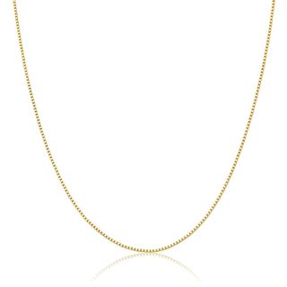 Corrente Ouro 18k Veneziana Fina 45cm