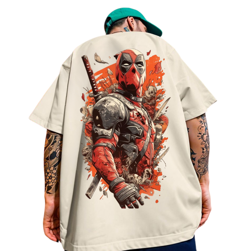 Camiseta Masculina Oversized Estilo Streetwear Estampa Exclusiva