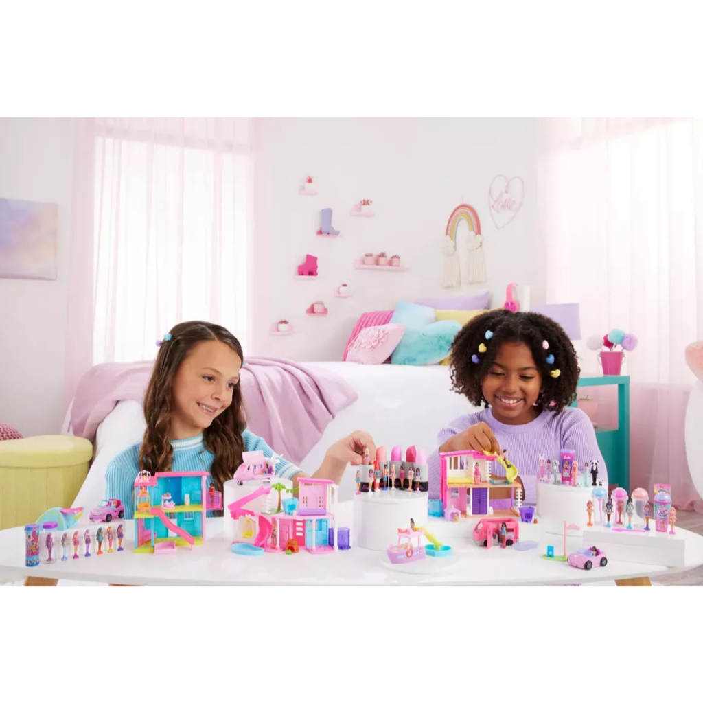 Detalhes do Conjunto Barbieland Mini Veiculos e Acessorios Trailer - Mattel Hyf38