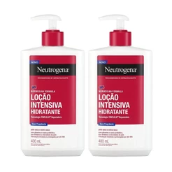 KIT C/2 LOÇÃO INTENSIVA HIDRATANTE CORPORAL NEUTROGENA NORWEGIAN 400ML