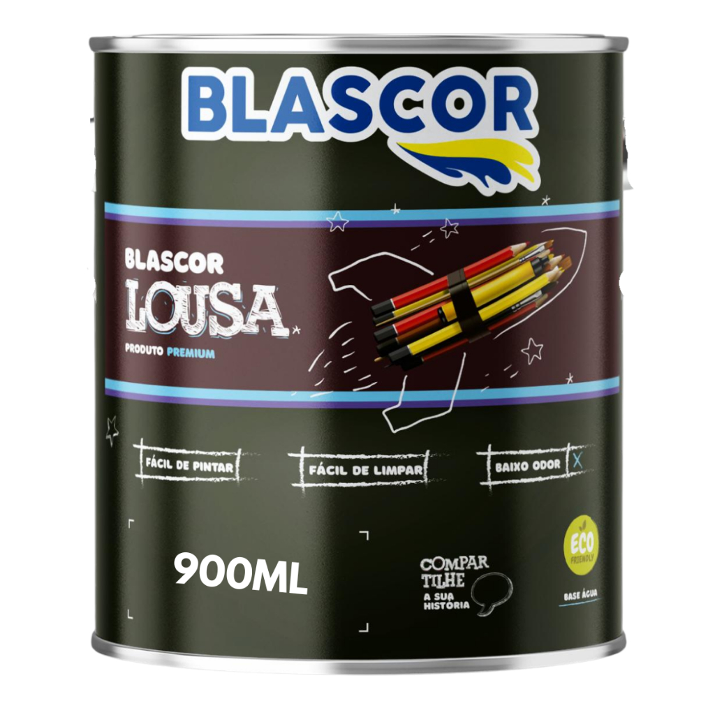 Tinta Lousa 900ml Para Parede Quadro Negro Escritórios
