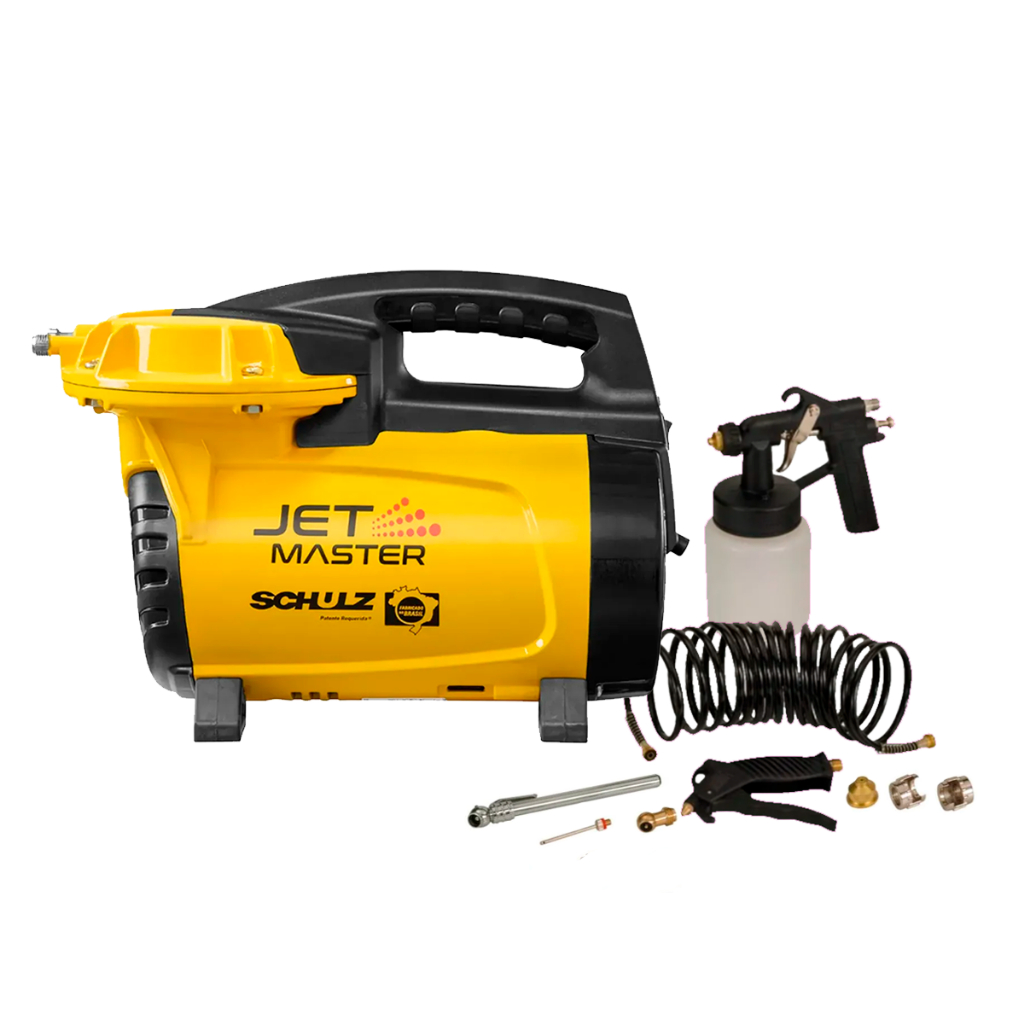 Compressor de Ar Direto Schulz Jet Master MS5,3 Com kit de Acessórios 220V