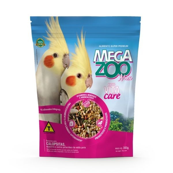 MEGAZOO MIX CALOPSITA  300G